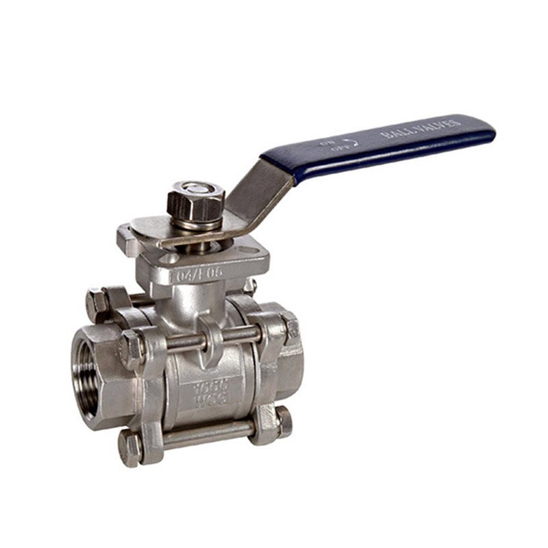 3PC Stainless Steel Threaded Ball Valve-503