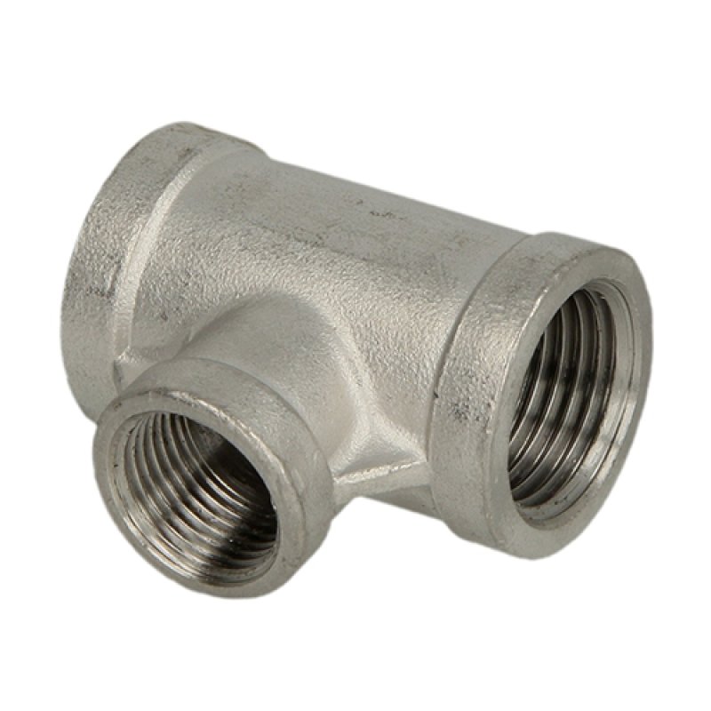 Stainless steel screwed Equal Tee-655